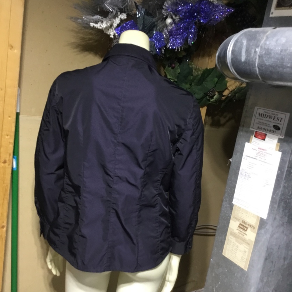 Armani Collezioni Black Zipper Shirt/Jacket - Picture 12 of 16